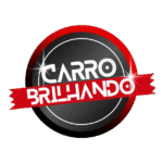 logo da marca se resumindo a um círculo escuro, escrito carro brilhando ao centro com bordas vermelhas exteriores ao círculo.