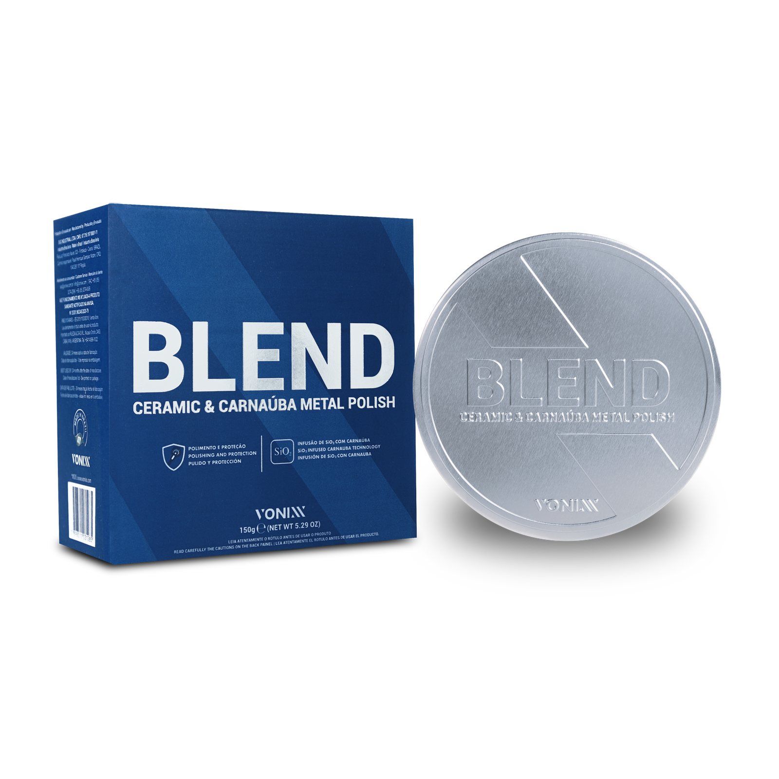 Blend metal polish
