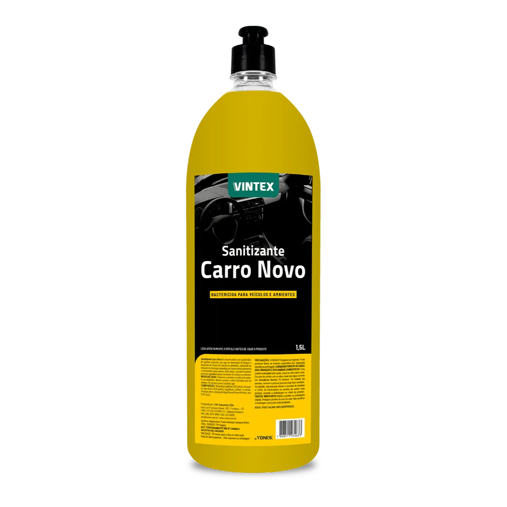 Sanitizante carro novo VINTEX 1,5L