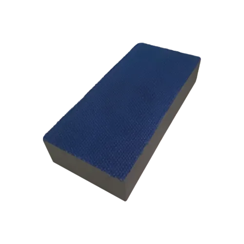 Taco para acabamento em vidro lona